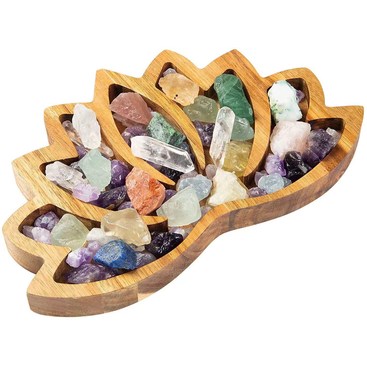 Lotus Harmony Crystal Tray