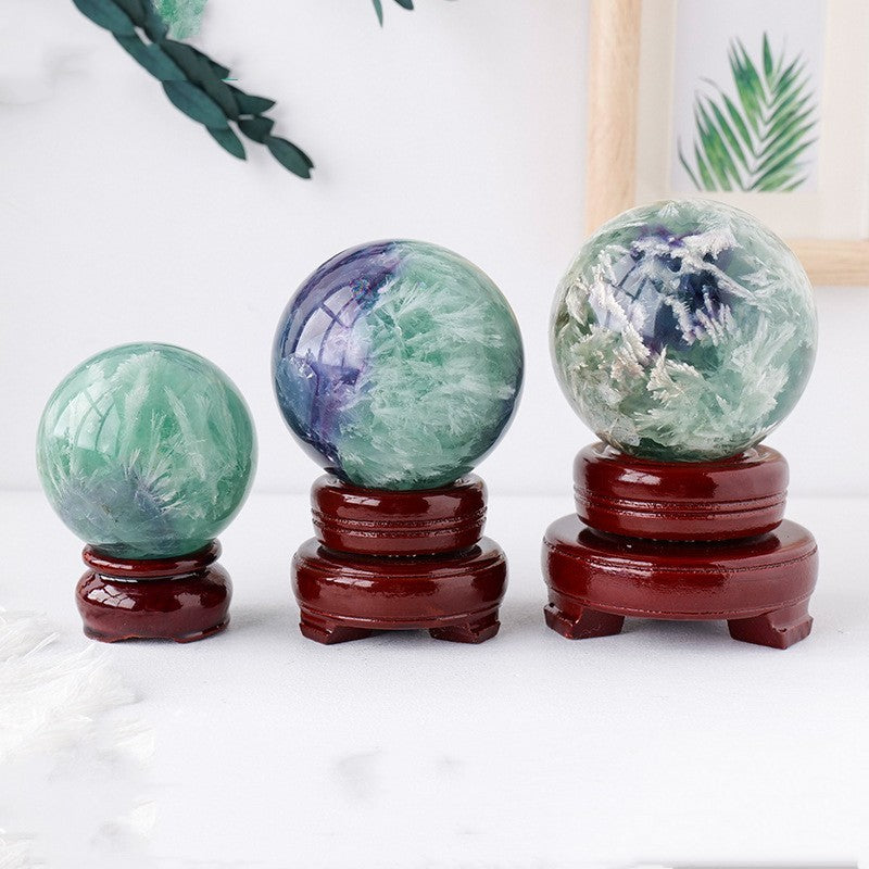Aurora Feather Crystal Ball
