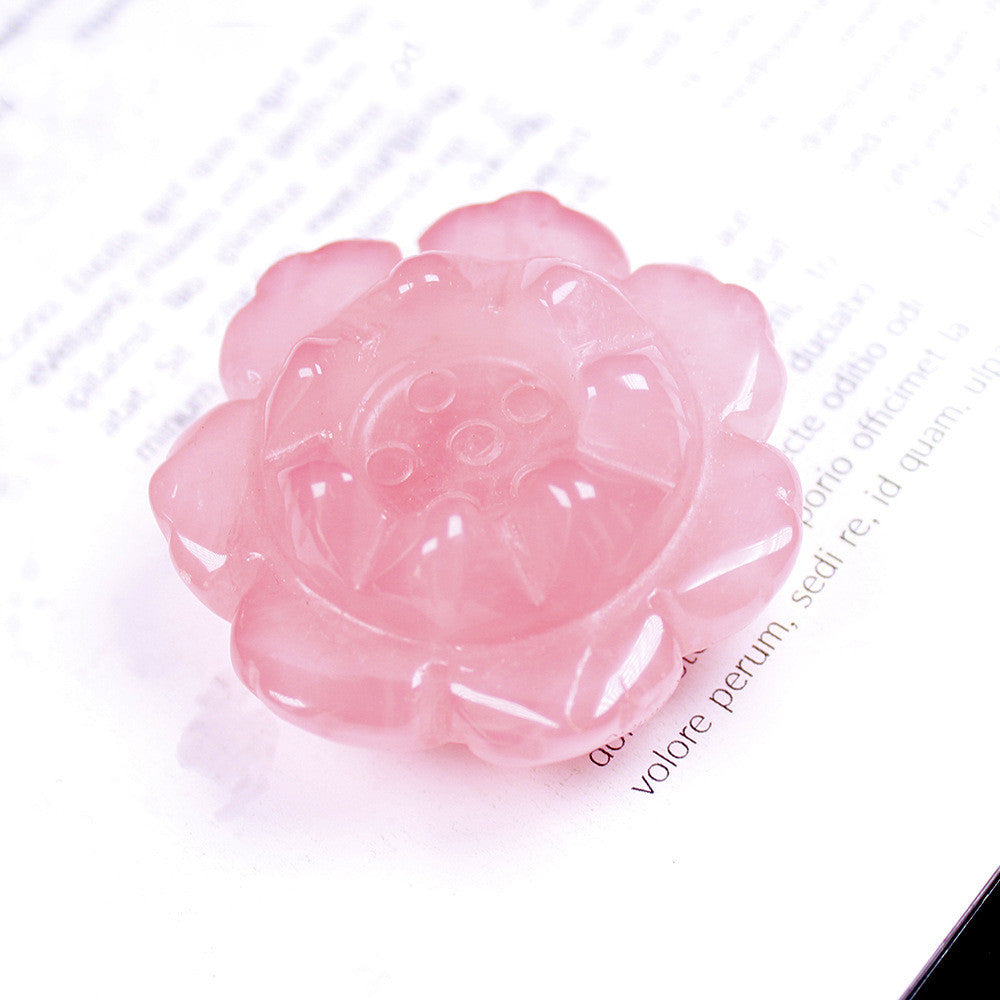 Lotus Light Crystal Ball Holder