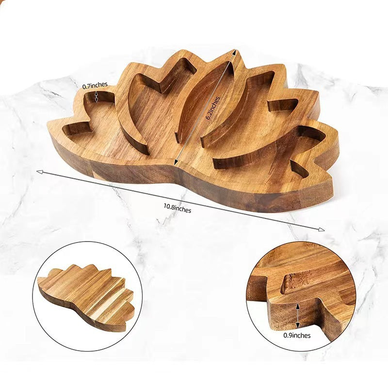 Lotus Harmony Crystal Tray