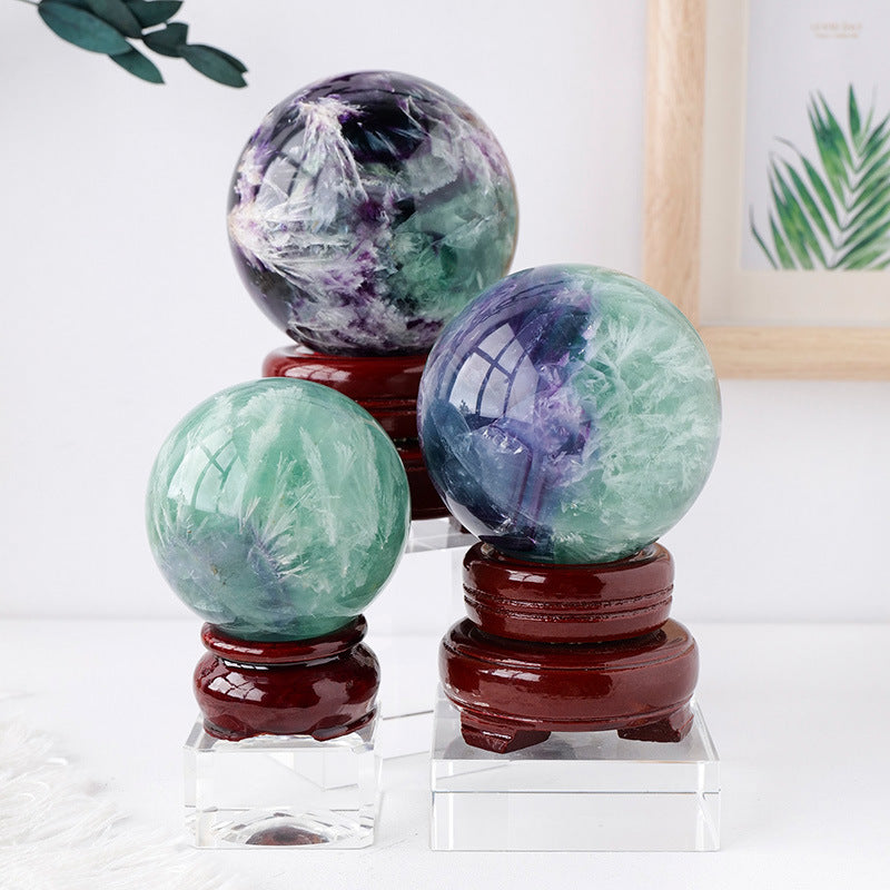 Aurora Feather Crystal Ball